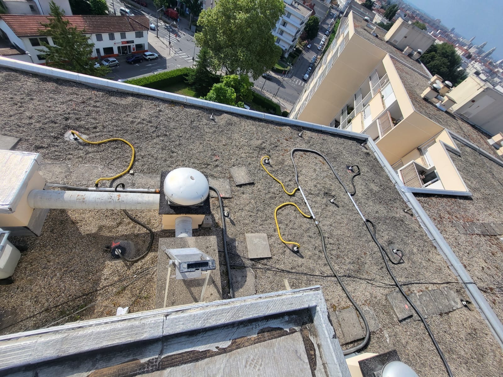 assechement-toiture-terrasse-Lyon Villeurbanne