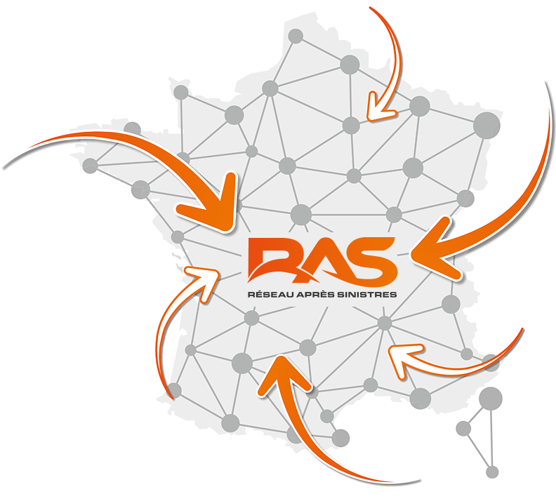 Carte de france RAS