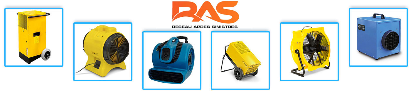 Matériel-d-assèchement-déhumidificateurs-Réseau-RAS